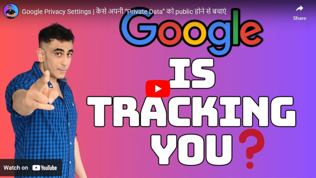 Google Tracking Video